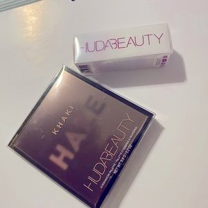 Bundle of Huda Khaki Haze palette / Huda Diamond Balm in Negligee BOTH NEW